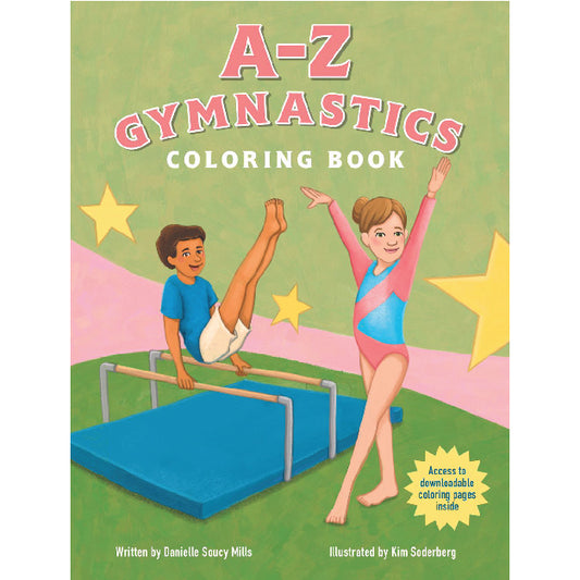 A-Z Gymnastics Coloring Book