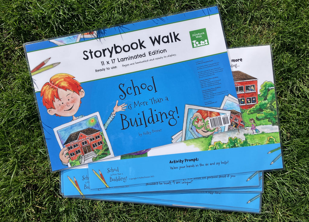 School is More Than a Building: Laminated Storybook Walk Edition