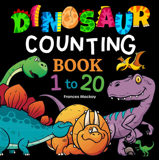 Dinosaur Counting Book 1 to 20