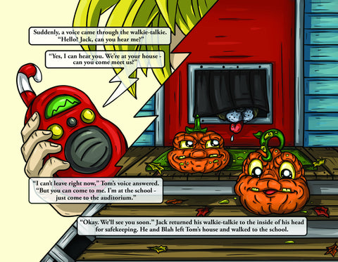 THE PUMPKIN WIZARD: MEETS MR. S
