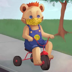 Murphy Wears A Mask