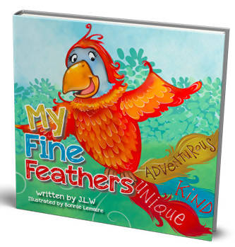 My Fine Feathers - Hardcover