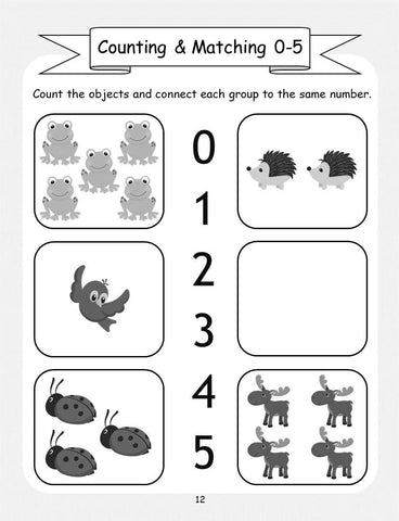 Math Practice Workbook: Making Maths Fun at Home Learning from Number Counting to Solving Addition Subtraction and Word Problems for Kids Ages 5-7
