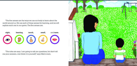 Niko Discovers the 5 Senses Game, A mindfulness game to help calm worry and anxiety