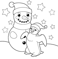 Christmas Coloring for Toddlers: Coloring Books for Kids Ages 2-4, 4-8
