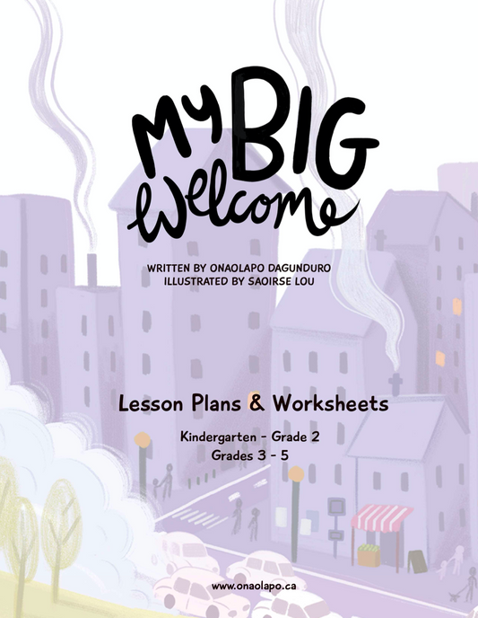 Lesson Plans: My Big Welcome