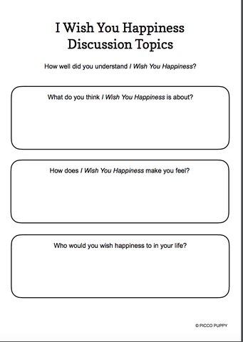 Lesson Plans: I Wish You Happiness
