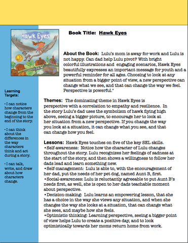 Lesson Plans: Hawk Eyes