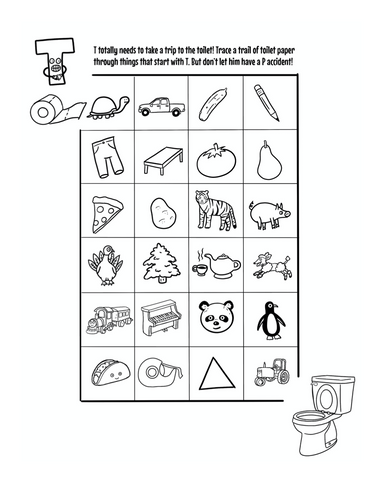 Lesson Plans: The Whole Alphabet is Totally Embarrassed