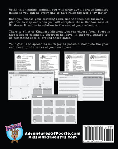 Mission Fat Hearts Secret Agent Training Manual: A Random Acts of Kindness Planner & Journal