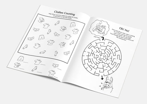 It's Time for Fun with Oliver West! (Activity & Coloring Book)