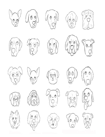 Goldy the Puppy Let's Color: Coloring Book