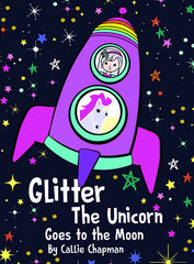 Glitter the Unicorn goes to the Moon