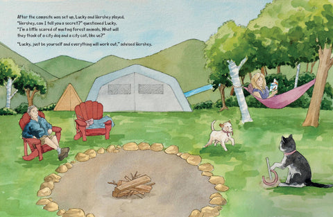 Lucky's Adventure in the Great Outdoors: A book about kindness and teamwork