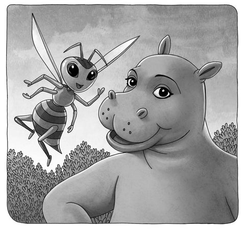 Hornet and Hippo Count the Stars